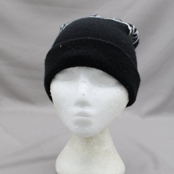 Vintage LA Kings Beanie / Toque - Wrap Script Wool Blend - Adult One Size - Picture 3 of 6